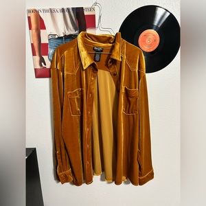 retro wrangler button-up